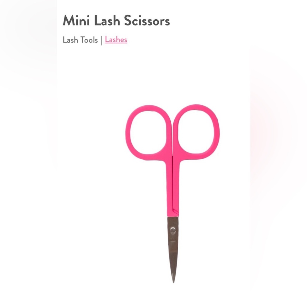 Red Aspen Mini Lash Scissors. NIP